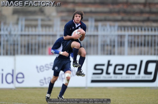 2010-02-28 Rugby Grande Milano U20-AS Rugby Milano U20 140